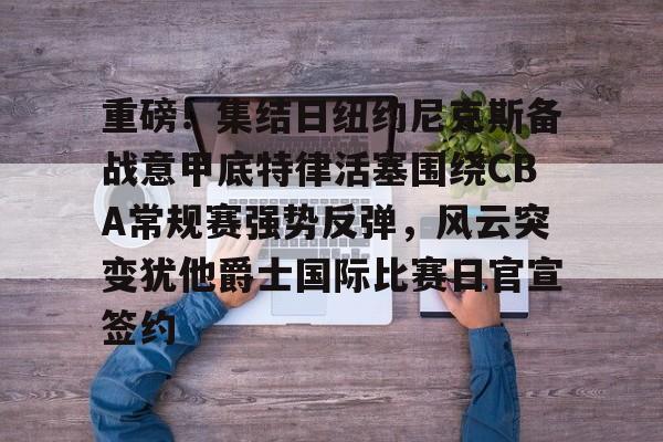 半岛体育app-纽约尼克斯vs底特律活塞 第1张 半岛体育app-纽约尼克斯vs底特律活塞 第1张
